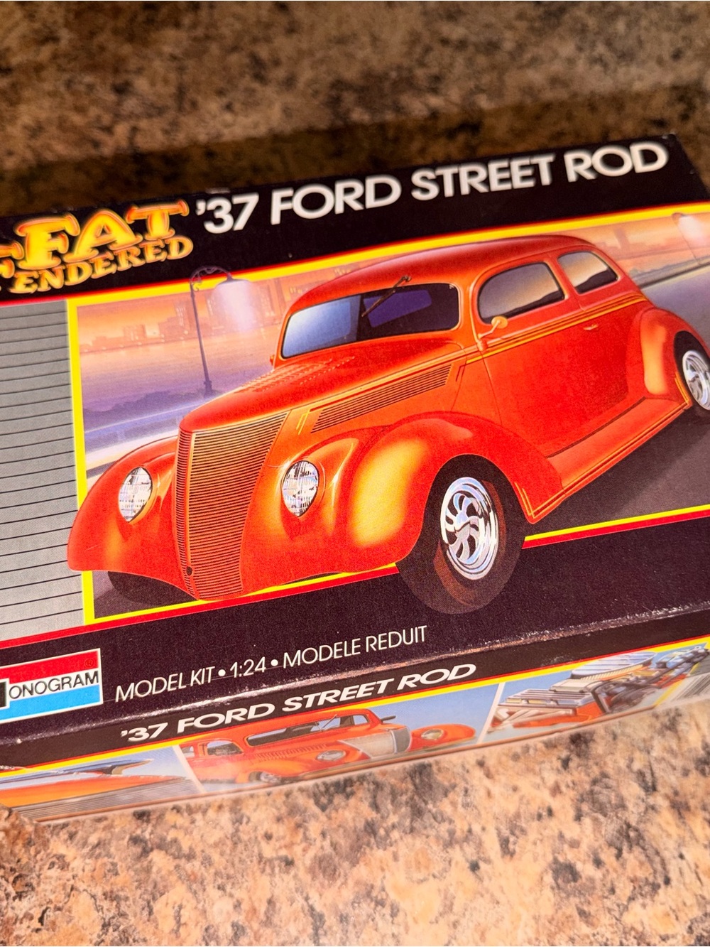 '37 Ford Street Rod Kids Model Kit - Red